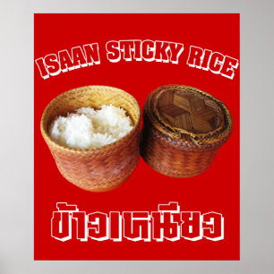 Isaan Kleefrijst [Khao Niao] Poster