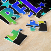 "ISABEL" First Name, Fun "HAPPY BIRTHDAY" Legpuzzel (Zijkant)