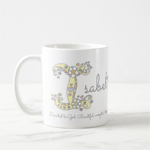 Isabel I naam en betekenis mok monogram