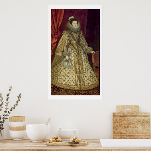 Isabel van Bourbon Poster (Keuken)