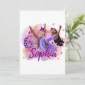 Isabela Encanto Custom Birthday Kaart (Staand voorkant)