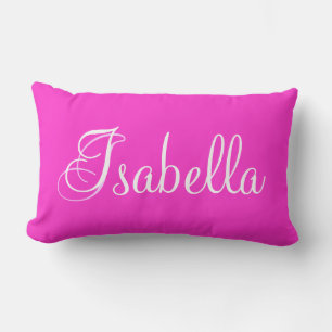 Isabella Bella Pink Lumbar Personeelslid Kussen