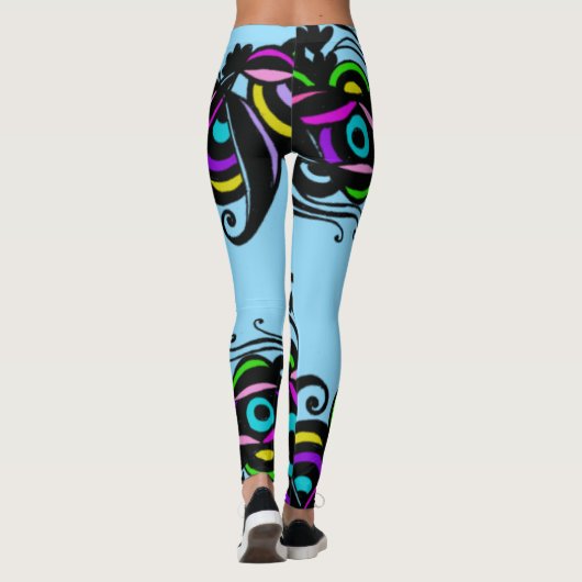 Isabella BlueLeggings Leggings (Achterkant)
