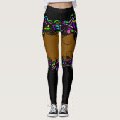 Isabella Brown Illusion Leggings (Devant)