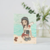 Isabella - Carte postale de sirène pirate (Debout devant)