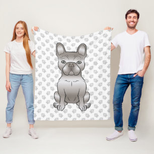 Isabella Franse Bulldog / Franse Bulldog Zacht Hon Fleece Deken