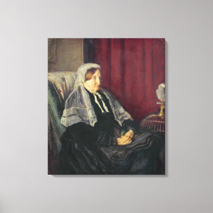 Isabella Heugh, 1872 Canvas Afdruk