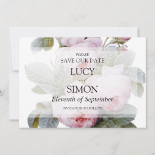 Isabella II, Elegant  Frans roos Save The Date