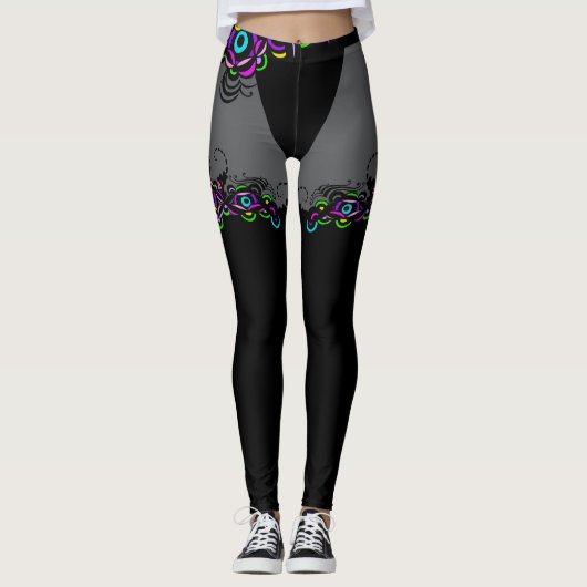 Isabella Illusion Leggings (Voorkant)