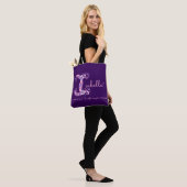 Isabella letter I monogram kunst & naam betekenend Tote Bag (Op model)