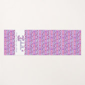 Isabella nom signifiant tapis de yoga rose violet (Devant (Horizontal))