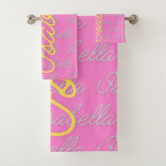 Isabella Signature Nom Motif (En situation)
