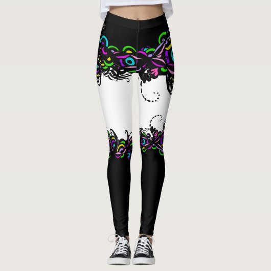 Isabella White Leggings (Devant)