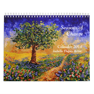 Isabelle Dupuy Artist 2014 Calendar Kalender