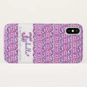 Isabelle I nom monogramme signifiant doodé coque (Dos (Horizontal))