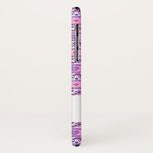 Isabelle I nom monogramme signifiant doodé coque (Dos/Gauche)