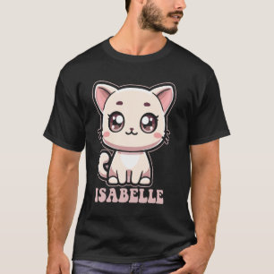 Isabelle Schattig Kitty Kat Design voor Meisjes Na T-shirt
