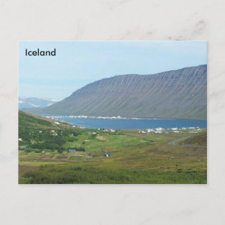 Ísafjörður, Vestfirðir, IJsland Briefkaart