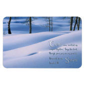 Isaiah 1:18 Inspirerend Magneet (Horizontaal)