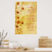 Isaiah 26: 2-4 poster (Keuken)