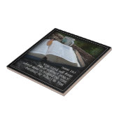 Isaiah 26v3 - Perfecte vrede - Bijbel Tegeltje (Zijkant)