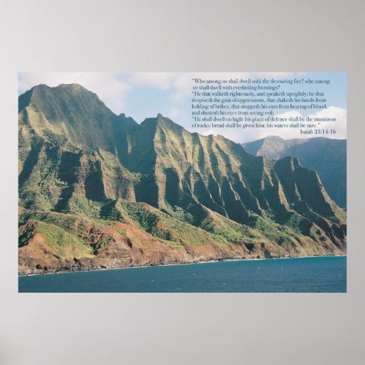 Isaiah 33 poster (Voorkant)