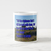 Isaiah 3:10 WEBU Mug Extra Grote Beker (Voorkant)