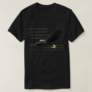 Isaiah 40:30-31 Religieuze T-Shirt