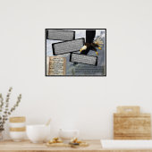 ISAIAH 40:31 AILES D'AIGLE DE POSTER INSPIRATIONNE (Cuisine)