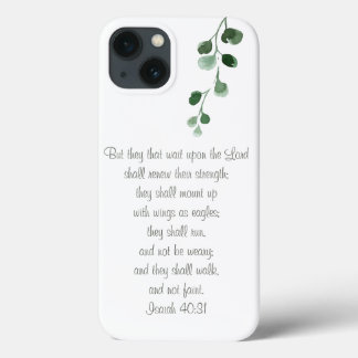 Isaiah 40:31 Bijbel Verse Shabby Chic Phone Case