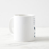 Isaiah 40 31 Bijbelse adelaar Koffiemok (Voorkant links)