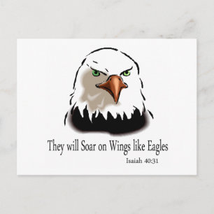 Isaiah 40 31 briefkaart