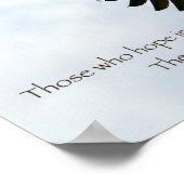 Isaiah 40:31 Eagle Poster (Hoek)