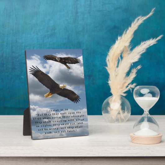 ISAIAH 40:31 FOTOPLAAT (Zijkant)