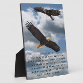 ISAIAH 40:31 FOTOPLAAT (Zijkant)