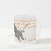 Isaiah 40 31 Frosted Eagle mok (Voorkant rechts)