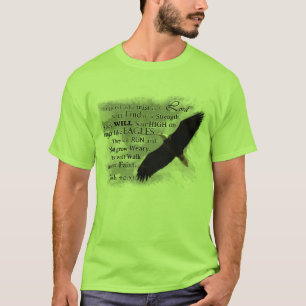 Isaiah 40:31 Houdt van adelaars T-shirt