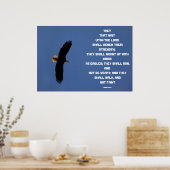 Isaiah 40:31 poster (Keuken)