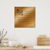 Isaiah 40:31 Poster (Keuken)