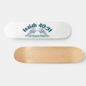 Isaiah 40:31 skateboard (Horizontaal)