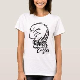 Isaiah 40:31 - soaar op vleugels zoals adelaars t-shirt