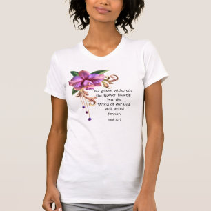 Isaiah 40:8 t-shirt
