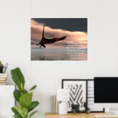 Isaiah 40 Bijbelverse Poster (Thuiskantoor)