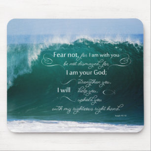 Isaiah 41 10 Bijbel Verse Mousepad Muismat