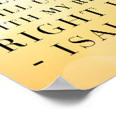 Isaiah 41:10 Bijbelcitaat Poster (Hoek)