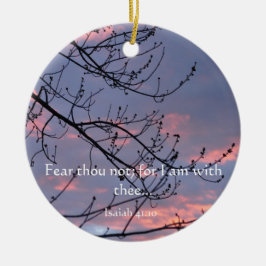 Isaiah 41:10 Bijbelversie Keramisch Ornament