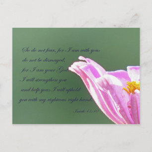 Isaiah 41:10 briefkaart