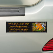 Isaiah 41:10 bumpersticker (Op auto)
