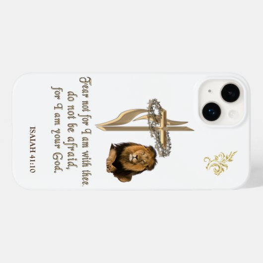 ISAIAH 41:10 Case-Mate iPhone CASE (Achterkant (horizontaal))