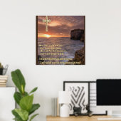 isaiah 41 10 Christelijk poster (Thuiskantoor)